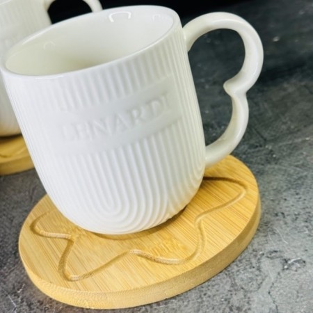 Tea set of Lenardi Bamboo, 300 ml, 12 items