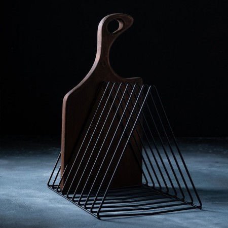 Stand for cutting boards of the shade "Loft", 26 × 18 × 21, black color-5