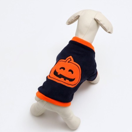 Sweep for animals "Pumpkin", size XS, blue (DS 20, Osh 18, OG 30 cm)-2