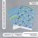Scrapbooking paper "Avocado" density 180 grams set 10 pcs 15.5x17 cm