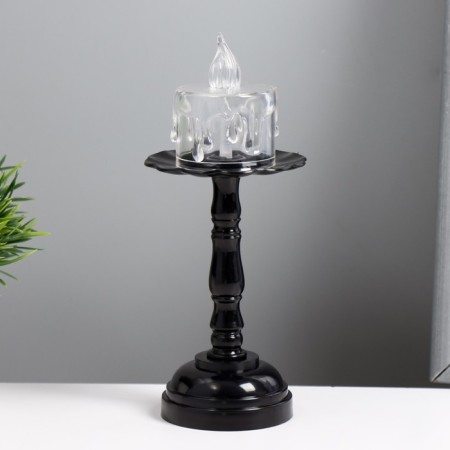 Spinker "Candle on the stand" LED 0.5W from 3xlr44 batteries 6x6x14.5 cm Risalux