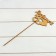Topper "beloved with hearts", gold, 13 × 8 cm give beautifully