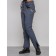 Semi -combinezone ski insulated female winter, size 50, blue color