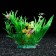 Artificial aquarium plant, 12 cm