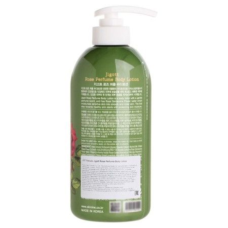 Jigott body lotion, perfumed, with rose extract, 500 ml-1