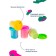 Test-plastilin, neon colors