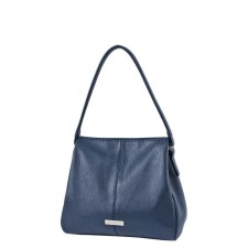 Bag bag claim. Kozh, lightning department, blue color 27x7.5x24cm