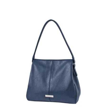 Bag bag claim. Kozh, lightning department, blue color 27x7.5x24cm