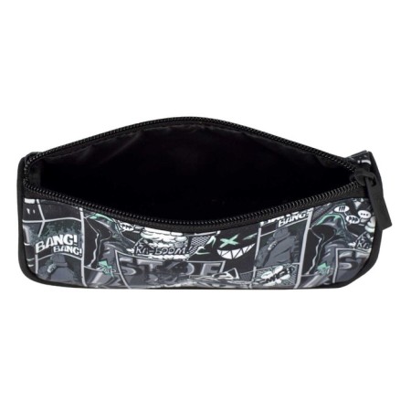 Penal soft, 1 department, 95 x 200 x 45 mm, voluminous, Phoenix "Buntar spirit" Black 64183-2