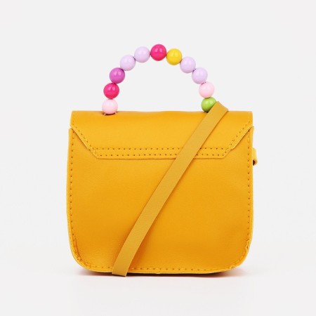 Baby bag on magnet, yellow color-1