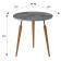 Journal Commercial Code Beautystyle 22, 500x500x500, Hikory Gray/Black/Book walnut
