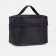Cosmetic bag with lightning, black color