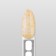 Gel nail polish "Gold Potal", 3 phase, 8 ml, led/uv, color (043)
