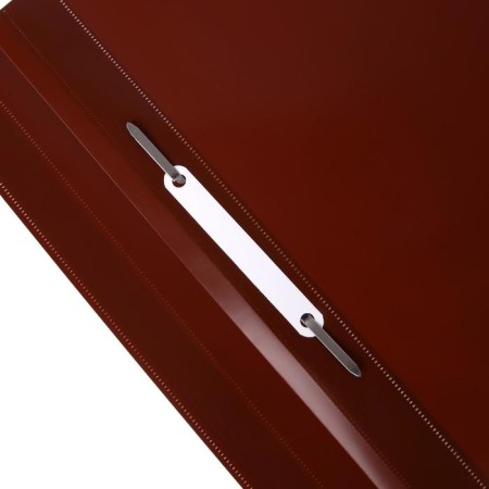 Calligrata, A4, 120 μm, brown, transparent top folder-2