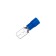 Domestic terminal isolated RPI-P 2.5- (6.3)/RPIP 2-6-0.8 plug 6.3 mm 1.5-2.5 mm², blue, in pack.