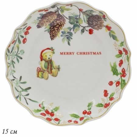 Lenardi dish "New Year", d = 15 cm