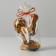 Egg candle support "Bronze Rooster"