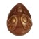 New Year. Chocolate bomb "Bunny among the Christmas trees" with marshmallow, 38 g