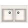 Dr.gans kitchen washing “Astra-780” 780x510 mm, h = 217 mm, white color