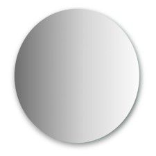 Зеркало со шлифованной кромкой Ø80 см, Evoform