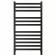 Electric towel Grois Alex, 500x1000 mm, 12 crossbars, lower, black