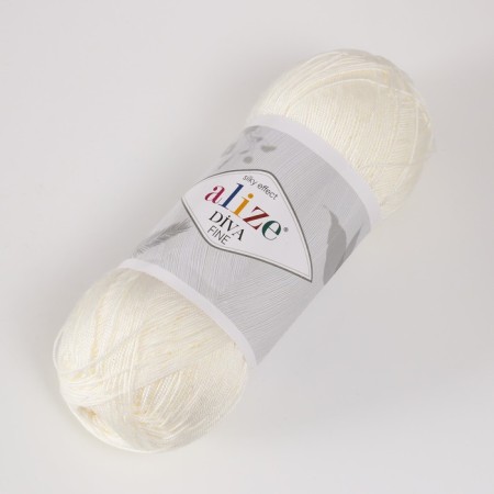 Yarn "Diva Fine" 100% microfiber 600m/100g (450)-1