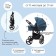 Stroller children's transformer 2 in 1 Taurus (indigo), blue color
