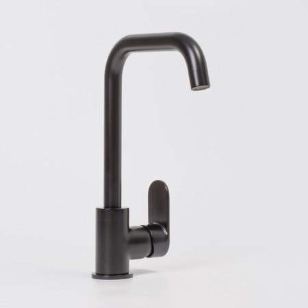 Kitchen mixer Wasserkraft Elbe A7407, single -leaf, brass, black-1