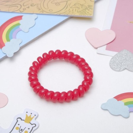 Hair gum "Spring" 5 cm, mix