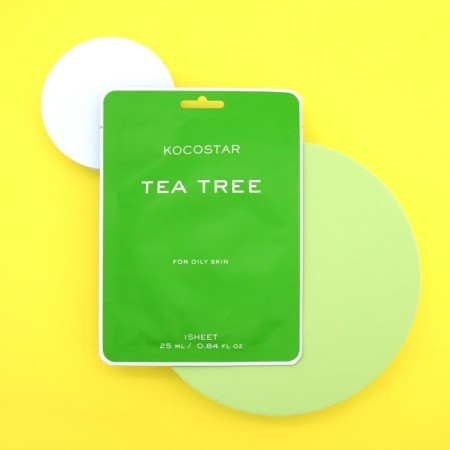 Facial face mask Kocostar Kocostar Tia Tree, against rashes-1