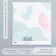 Scrapbooking paper "Flogging butterflies" density 180 g 15.5x17 cm