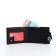 Men's purse on a magnet, a department for cards, coins, black color
