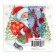 New Year's napkins paper Desna Design "Santa Claus", 1 layer, 24x24 cm, 40 pcs