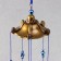 Wind Music Metal "from the evil eye" 6 bells 45x7.5x7.5 cm