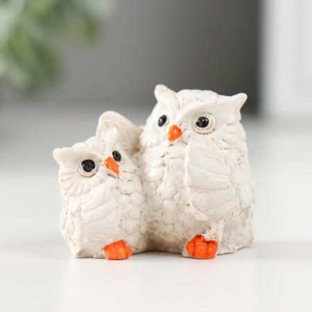 Souvenir Polystone "Owl and Council" mix 2.7x4.3x3.8 cm-1
