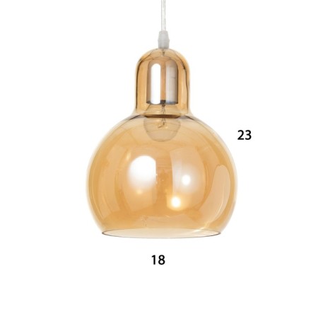 Lamp Bayerlux 2480/1GD E27 40W golden 26x26x26-126 cm-1