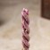 Candle-scruff "from fear and stress", lavender, 16x1.2 cm, purple