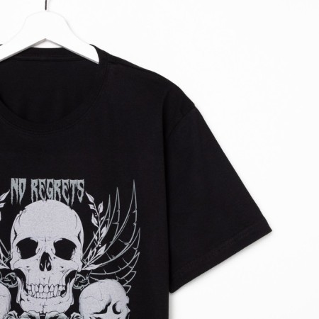 Men's T -shirt KAFTAN SKULL r. 54, black-7