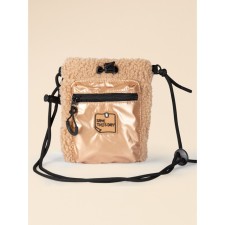 Baby bag, size 13x19 cm, beige color