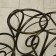 Flowers stand, floor, 5 pots, d = 14 cm, bronze, "lace"