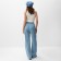 Women's pants Mist Denim, p. M, blue