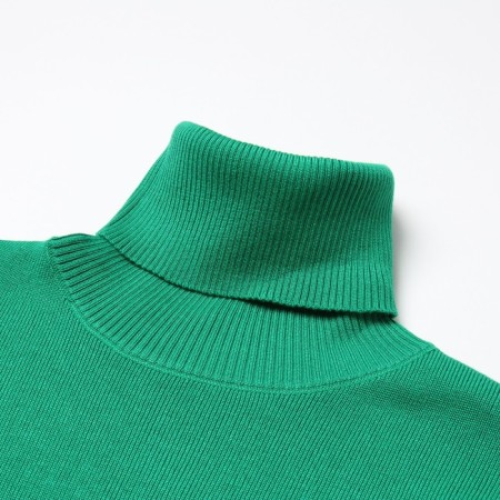 Women's dress, green color, size 48-50 (One size)-3