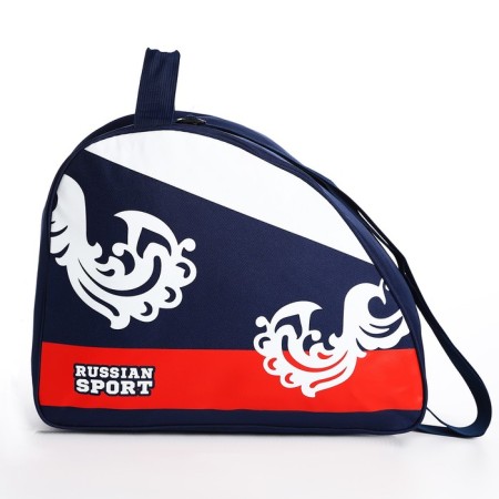 Bag for roller skates "Russian Sport", 40*32*20 cm, blue-3