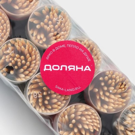 Toothpecakes of the share, 60 pcs, color mix-8