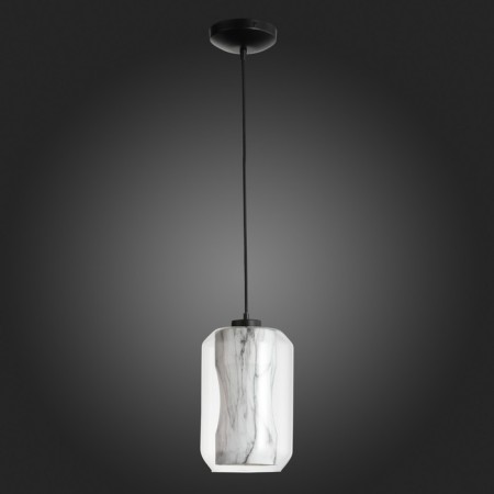 STL LUCE Sus. SL1169.103.01. Marmo. 1x40 W, E27, 20x20x32 cm, black color-5