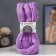 Fasting wool 100% half -toned wool 50g (389 St. Violet)