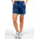 Women's shorts ise, size 44 cm, dark blue color