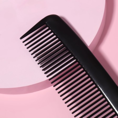 Combined comb, 22 × 4.5 cm, black color-1