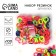 Hair gum "for the brightest" set, diameter 2 cm, 100 pcs
