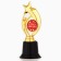 Cup Award Figure: Star "You are a star" Gold, plastic, 7 x 18.2 cm.